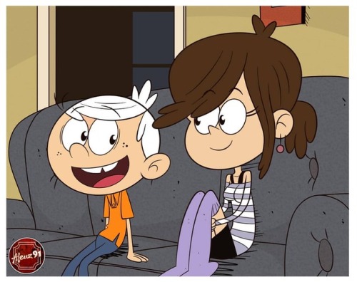 Another commission, this time including Lincoln and Dana #theloudhouse #LincolnLoud #Dana #Nickelode