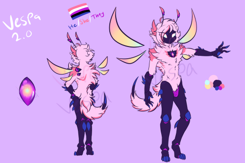 vespavespa:i did a thing..remade my sona..