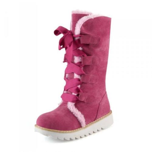 Lace-up Plush Snow Boots starts at $59.90 ✨✨This is so cute! Catch my eye right away ❤️