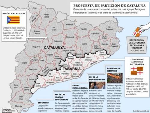 finofilipino:  ¿Qué es TABARNIA y por qué es trending topic mundial?[…] El análisis de los resultados de las elecciones del 21-D muestra un apoyo muy superior al independentismo catalán en las provincias de Girona y Lleida que en las de Barcelona