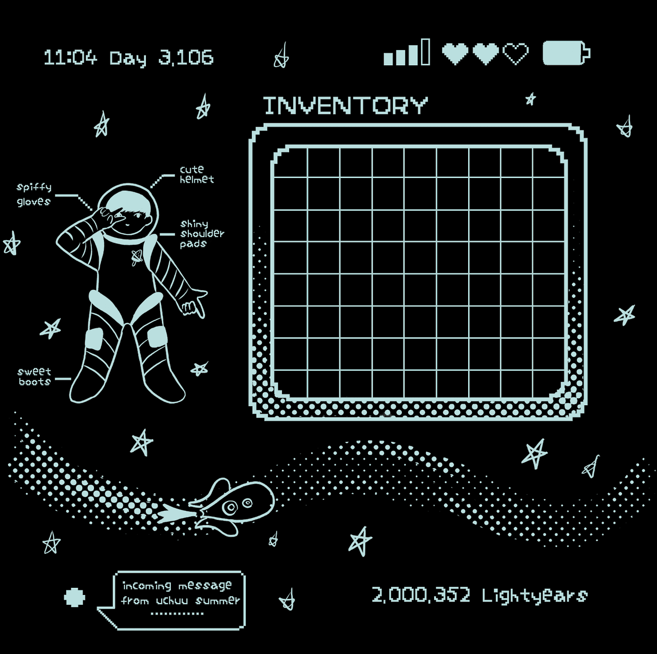 uchuusummer:SPACE RPG and CHAT BOX totebagsare being sold at a special preorder discounted