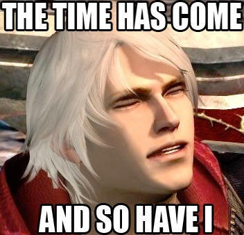 dmc5 happening congratulations post