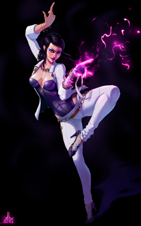 fantasy-scifi-art: Zafina from Tekken 7 by Andrei “Ronin” Drozhzhin 