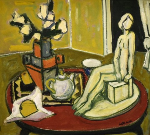 Lev Dyakonitsyn (Soviet/Russian, *1931)Still life