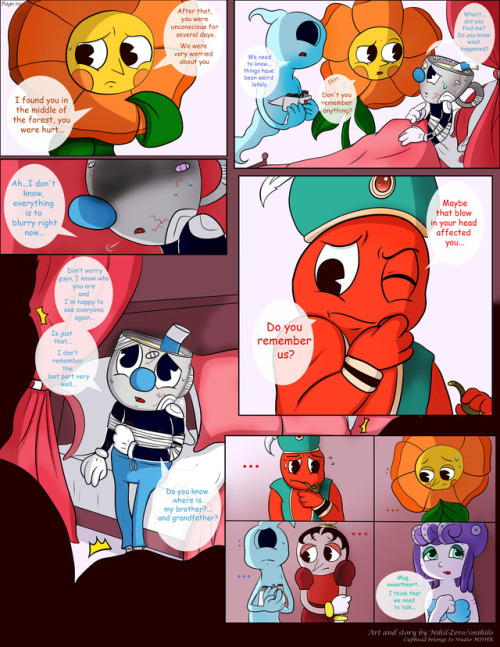 Somnium X-bis Chapter 1 Part 1Comic crossover between Cuphead, Ori and the blind forest/will o&