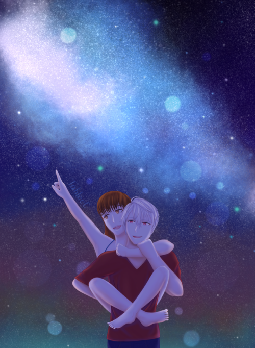 Late night and stars with Zen. And a happy birthday for Zen (in my Timezone) ♥️ I’m sure he planned 