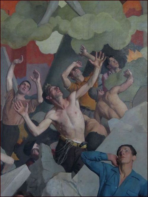 Beyond-The-Pale:study For Destruction, 1939 -  Robert Hale Ives Gammell     