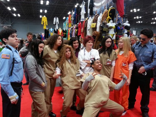 hanari-502: catp: Excellent Orange is the New Black cosplay at New York Comic Con yesterday. 