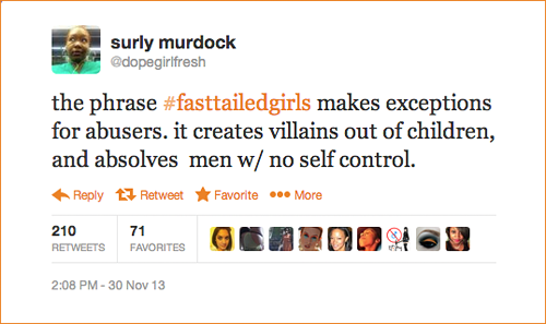 gradientlair:TRIGGER WARNING: misogynoir, violence, harassment, sexual abuse, rape.@HoodFeminism (wh