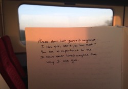 blossomfully:  I’ve been on a lot of train journeys recently. Leaves a lot of time for thinking.