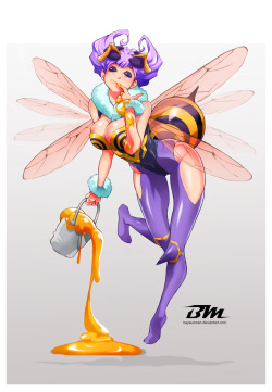 bayeuxman:  Q-bee - Darkstalkers