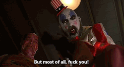 slumblr-party-massacre:  House of 1000 Corpses || 2003 || Rob Zombie “The movie some never wanted you to see…”   S