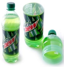 dabberworld:  Mountain Dew Bottle Safe Stash