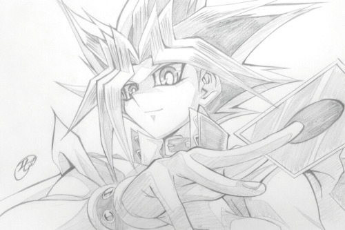 xyz-speedroid-cannon:  Yugioh Protagonists Drawn by Arc V Animator Ebina! 