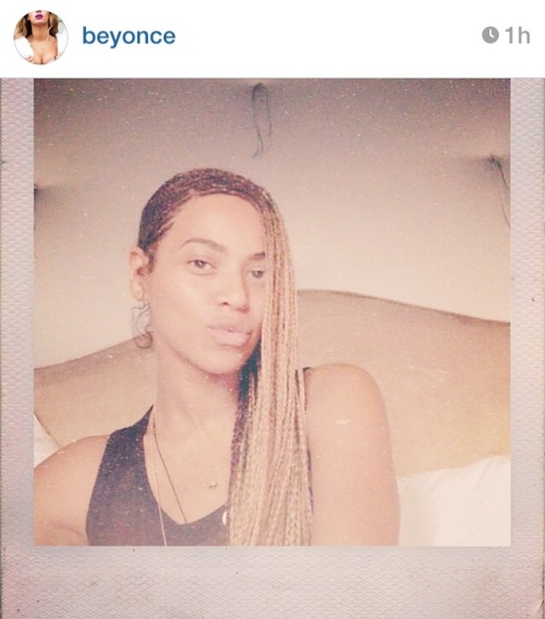 thequeenbey:  Let’s just discuss all the shadiness in Beyoncé posting a selfie of her clearly not doing anything important yet still not attending Kimye’s wedding. Queen Beyonshadé. She is everything. And I love her.
