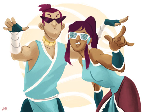 janetsungart:*~*~WATER TRIBE~*~*Remake of an embarrassingly bad drawing I did at ANEXT exactly 