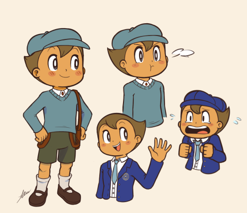 artist-block-alley: I did one for Layton so of course Luke has to follow. Another ref for this proje