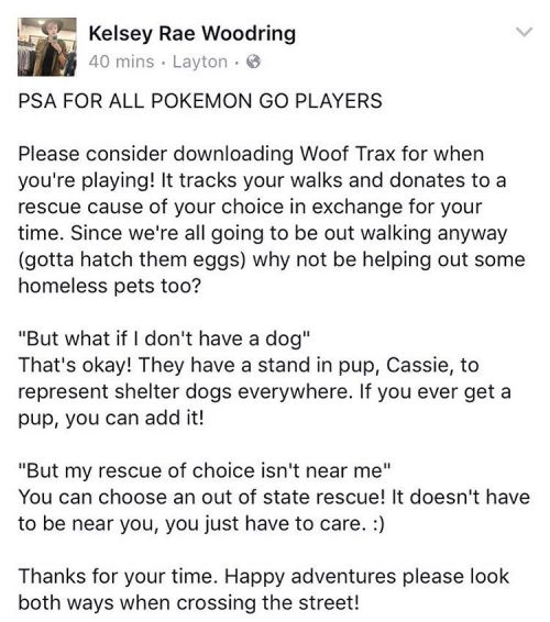 victoria-saenz: thanks-pete: PSA to all my #pokemongo players, we can do a lot of good for homeless 