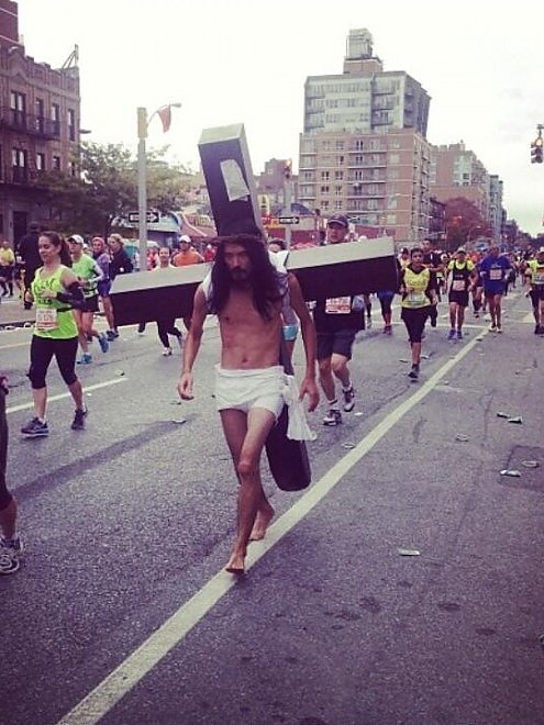 Makoto Takeuchi, NewYork marathon 2013
