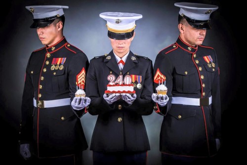 ask-a-marine:The Marine Corps turns 240 years-old today. On November 10, 1775, the Continental Congr