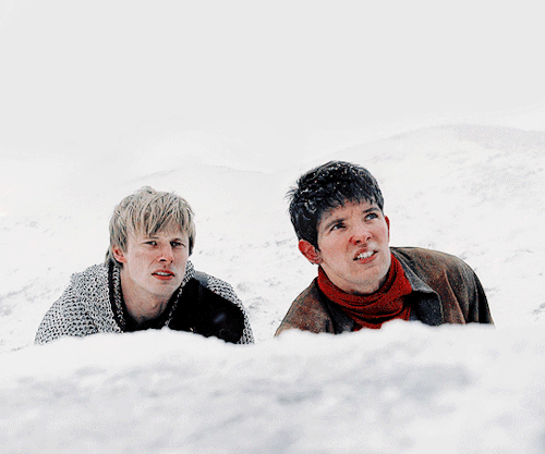 fy-merlinxarthur:Merlin: We’ll never make it in there.Arthur: There’s always a way, Merlin.