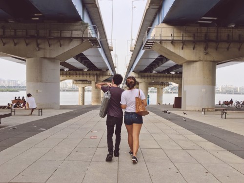 Under the Mapo Bridge, Yeouinaru Hangang ParkGet SEOUL Magazine (iOS, Android)