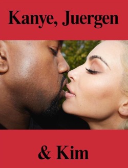 kuwkimye:  Kim &amp; Kanye for System Magazine, shot by Juergen Teller