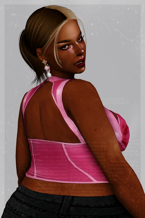 evellsims:So Mean Top✩ 25 Swatches, HQ compatible✩ Feminine frame (not disabled for opposite), Teen 