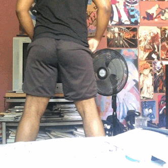 cakebatterbutter:my ass looks fucking huge in these shorts jesus