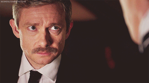 aconsultingdetective:Gratuitous Sherlock GIFsWell, short version… not dead.
