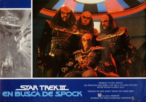 “Stark Trek III: The Search for Spock”      Spanish lobby cards (repost)