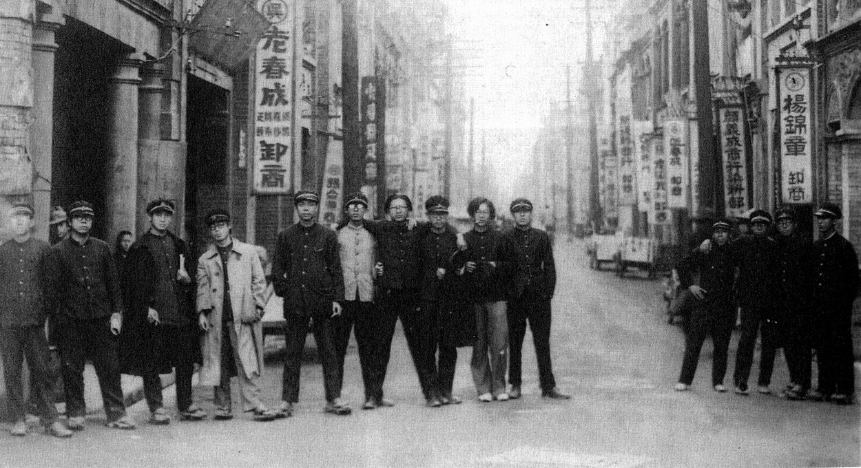 High School Boys in Taipei, Japanese Colonial Era.