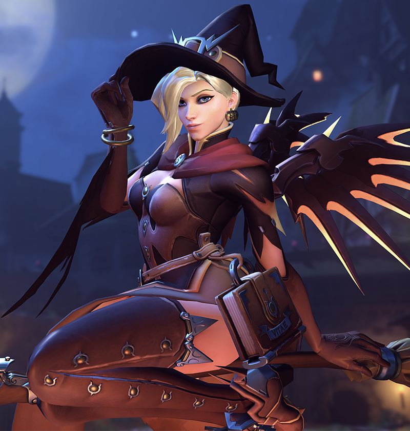 venomkid-64:  left-dick:  Halloween Overwatch: Mercy  MERCY BE &lt;3 