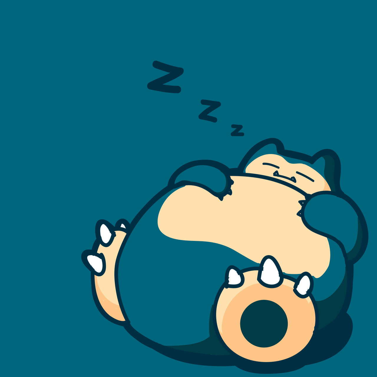 alecgrosso:  Just wanted to share a quick doodle with everyone. Nighty Night (￣ー￣)