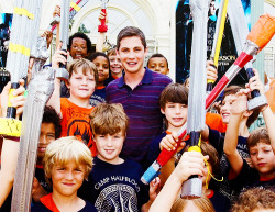 olympiansheroes:  Logan Lerman being adorable xx 