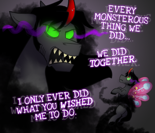 ask-king-sombra:Behold, behold…….>>