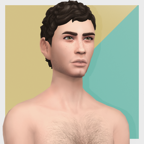 bustedpixels:SP07 Medium Curly Male Hair ConversionBase Game Compatible• HAIR COMES WITH 2 FILES. ME