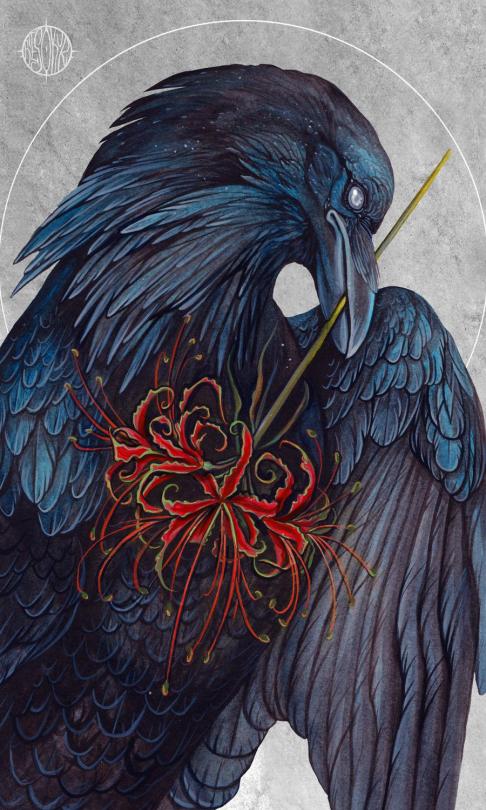The Midnight Raven by Biesokur