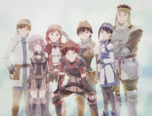 yoshi-x2:  Grimgar OP stitches.