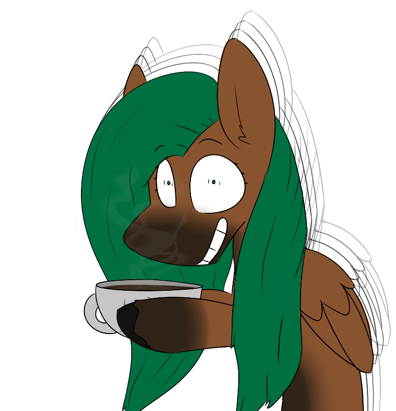 askcaffeinehazard:I also made this other one but wasn’t satisfied with it as an