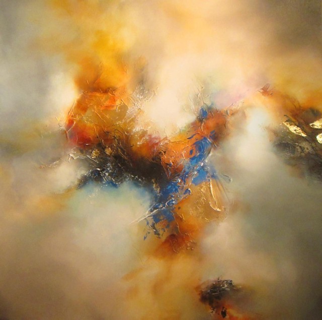 asylum-art-2:  Abstract Paintings by Simon Kenny                      