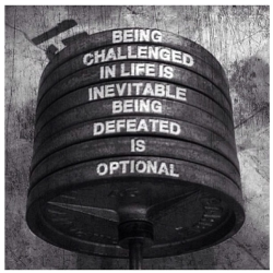 caveman-fitness:  caveman-fitness:  DEFEAT IS NOT IN MY VOCAB follow at http://caveman-fitness.tumblr.com/  