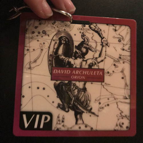 Thanks mom for the Christmas gift!!! #davidarchuleta #davidarchietour2018 #8yearslater #autograph #g