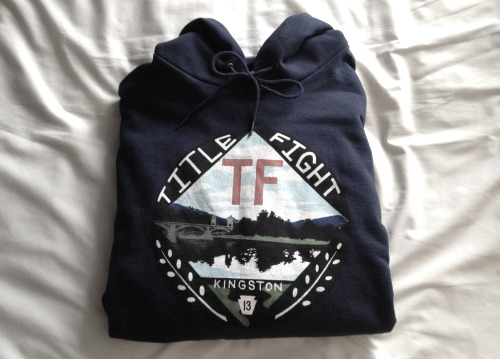 lukebeazley:  Title Fight Winter ‘12/’13 Tour hoodie 