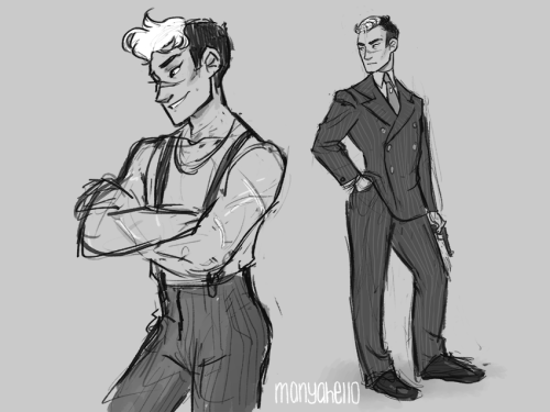 Speakeasy Voltron AU! I didn’t get to finish everyone, but hopefully I will eventually, but basicall