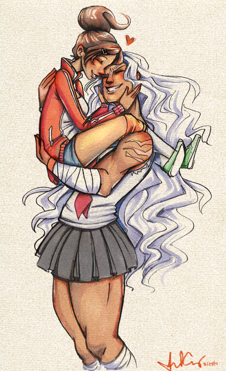 shadkatsart:Okay but is there any reason to not ship these two?