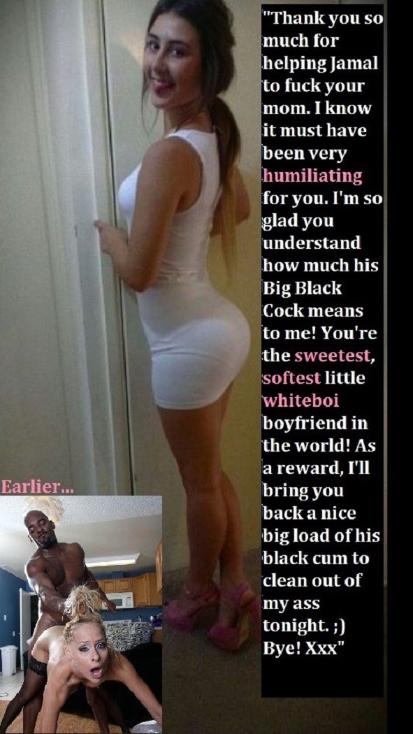 misty4blacks9:  Helping Mom get Blacked..a WHITE SON’S DUTY. 