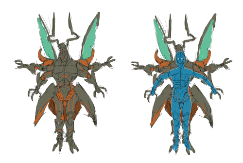 42wv: Cosplaying as Ravana next year! Here are some concepts and sketches
