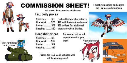 askavrobishop:Commissions are open, DM me! Signal boosting for a friend. They could use the money.