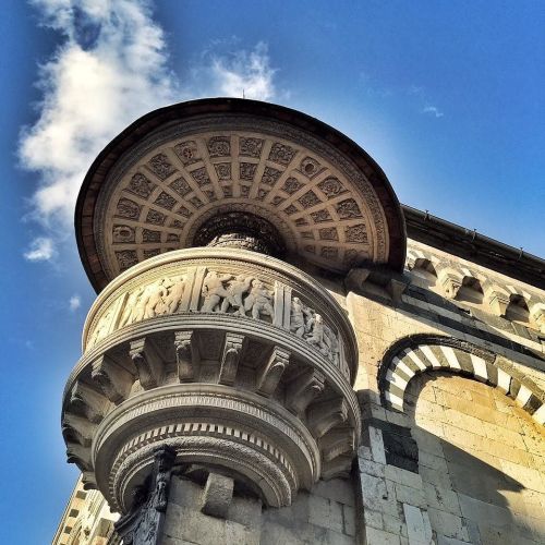 tuscanygram:The absolutely beautiful #renaissance pulpit of the #Duomo of #Prato was designed by #Do